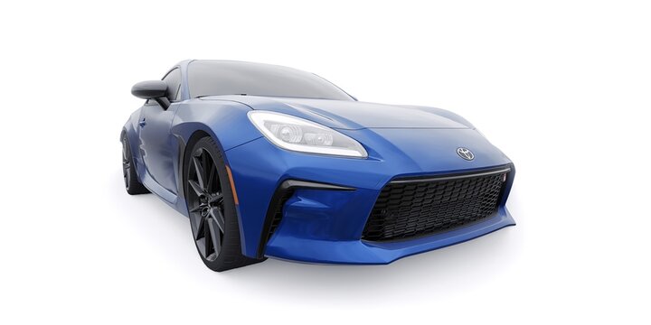 recommend clip art: Paris, France - 4 March 2022. Toyota GR 86 2022. Compact sports coupe. 3d render