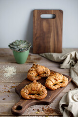 Croissants on a great background