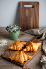 Croissants on a great background