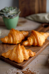 Croissants on a great background