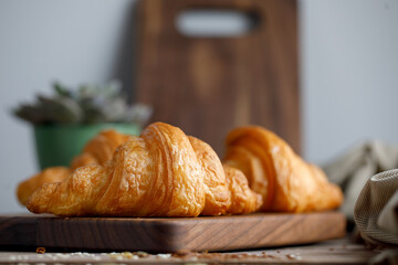 Croissants on a great background