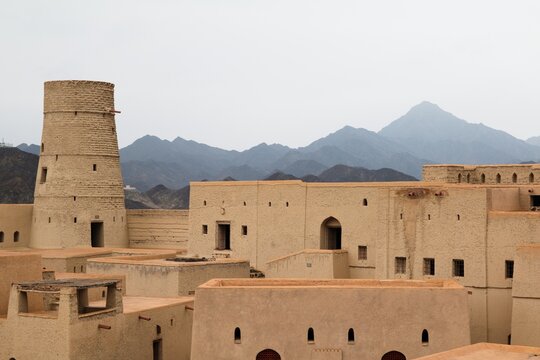 Cloudy day at Bahla fortress, Oman