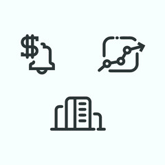 Growth Business Line icon for website