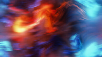 Abstract wavy motion, colorful background.