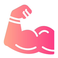 biceps gradient icon