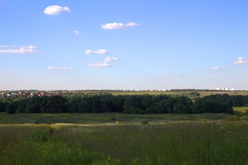 Russia's landscape at summer