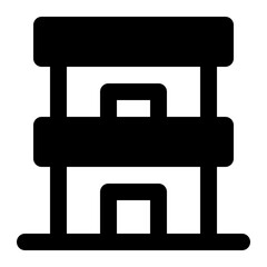 house glyph icon