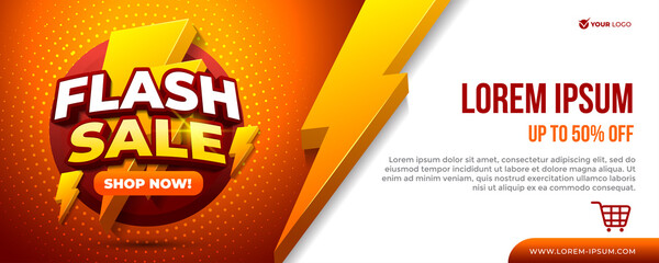 Flash Sale Banner Promotion Template