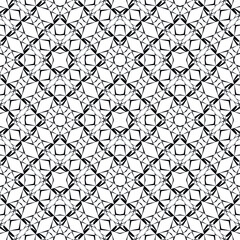 Fototapeta premium Geometric seamless pattern, ornament, vector decorative texture.