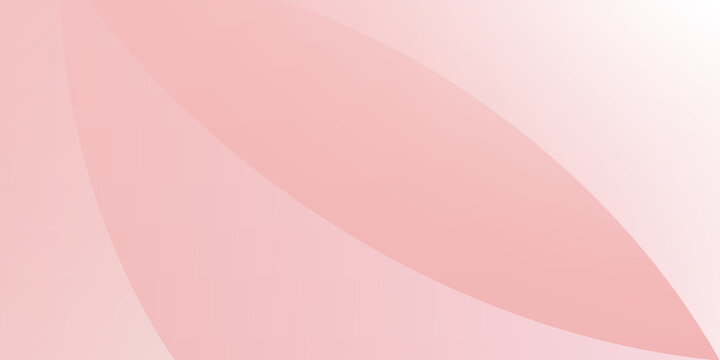 Abstract White and Pink Header Template, Futuristic Gradient Poster, Presentation or Landing Page Background Design with Curving Lines on Illuminated Surface - Illustration in Editable Vector Format