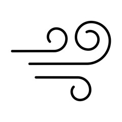 Obraz premium Wind Icon