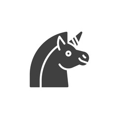 Unicorn vector icon