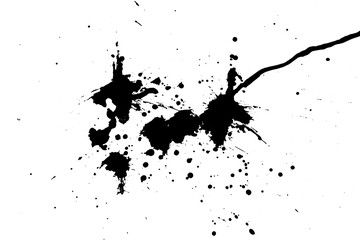 Obraz na płótnie Canvas Grunge boots, splatter. Paint splash.