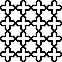 black and white pattern