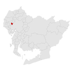 愛知県　地図　大治町