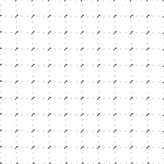 Square seamless background pattern from geometric shapes are different sizes and opacity. The pattern is evenly filled with small black mens razor symbols. Vector illustration on white background
