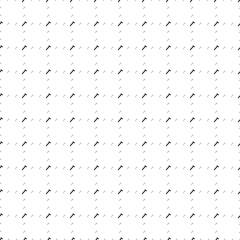 Square seamless background pattern from geometric shapes are different sizes and opacity. The pattern is evenly filled with small black mens razor symbols. Vector illustration on white background