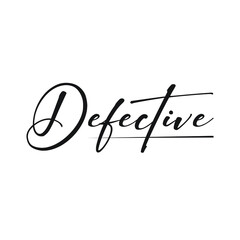 Modern calligraphy text. Vector hand-drawn illustration black and white