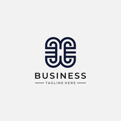 simple and modern law firm logo design template elements