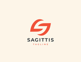 Letter S logo template. Unique modern creative logotype. Vector icon.
