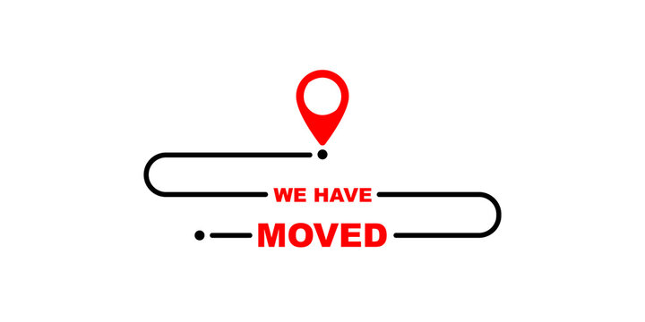 We have moved simple illustration