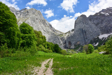 road in the mountains