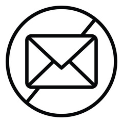 Email Spam Vector icon which is suitable for commercial work and easily modify or edit it

