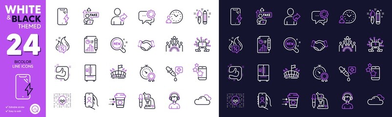 New products, Best app and Inclusion line icons for website, printing. Collection of Best result, Handshake, Refer friend icons. Fake internet, Arena, Chemistry pipette web elements. Vector