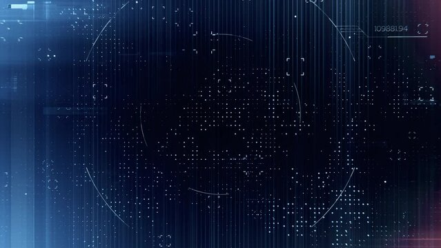 abstract dark digital grid data communication technology background