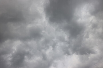 Fototapeta premium Cumulus clouds during a storm.
