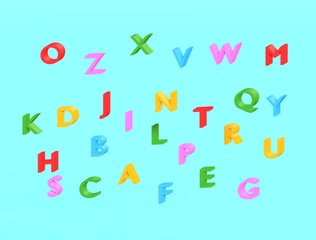 楽しいアルファベット