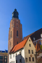 Church of St. Elizabeth or Minor Basilica (The Garrison Church) in Wroclaw, Poland