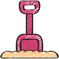 Sand Spade Icon