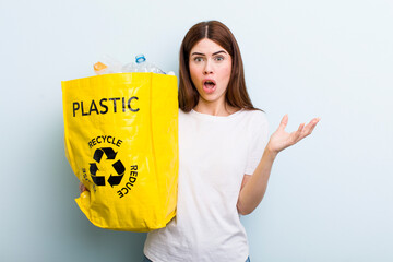young adult pretty woman ecology concept