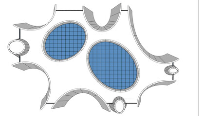 Modern architecture vector illustration