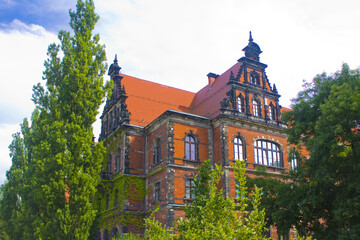 Fototapeta na wymiar National museum in Wroclaw, Poland