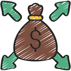 Increase Money Icon
