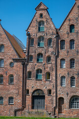 Fototapeta na wymiar Salzspeicher Lübeck, Juni 2022