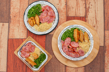 rice with sausage and vegetables
