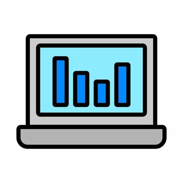 Illustration Vector Graphic of Analytics, bar, chart Icon