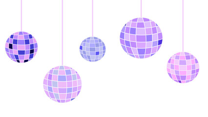 glamour shining disco balls collection