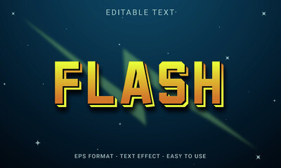 Flash 3D Text Style