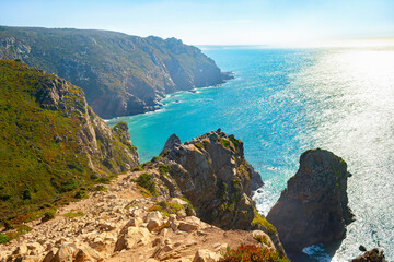 Cabo Roca seascape ocean Portugal