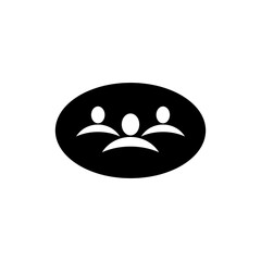 group icon logo vector illustration design