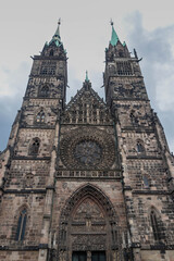 Fototapeta na wymiar St Laurence - Evangelical Lutheran Parish of Nuremberg
