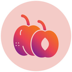 Apricot Icon