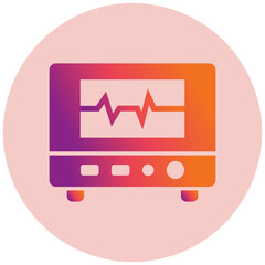 Heart Rate Monitor Icon