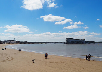 Weston-super-Mare Pier in Somerset.