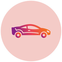 Sports Car Icon