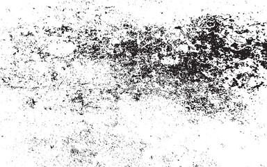 Grunge texture effect. Distressed overlay rough textured. Abstract vintage monochrome. Black isolated on white background. Graphic design element halftone style concept for banner, flyer, poster, etc